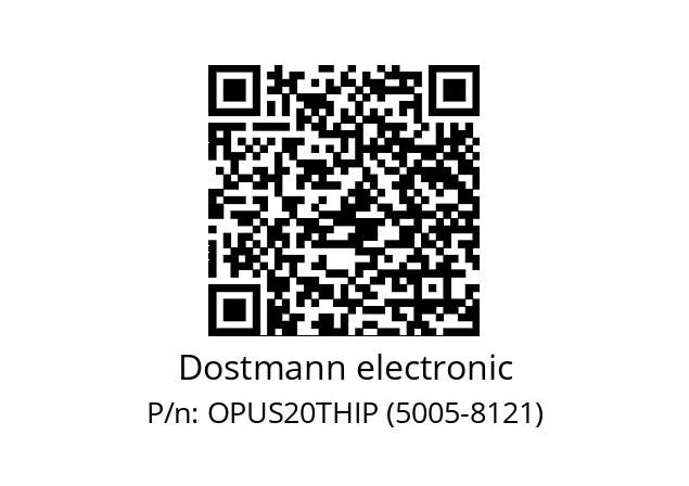   Dostmann electronic OPUS20THIP (5005-8121)