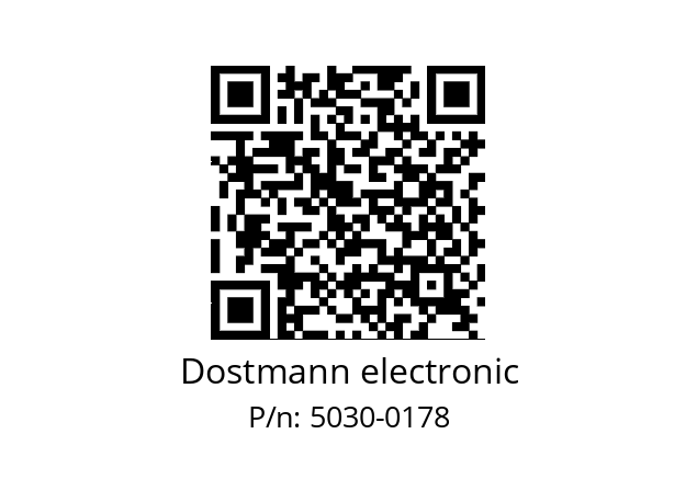   Dostmann electronic 5030-0178