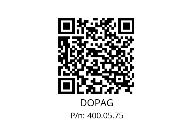   DOPAG 400.05.75