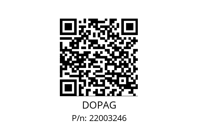   DOPAG 22003246