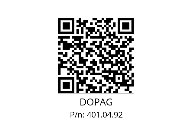   DOPAG 401.04.92