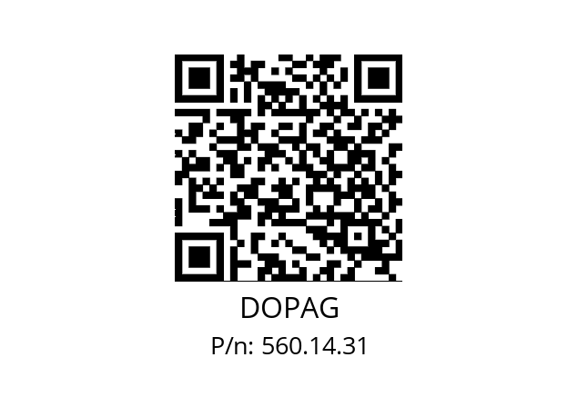   DOPAG 560.14.31