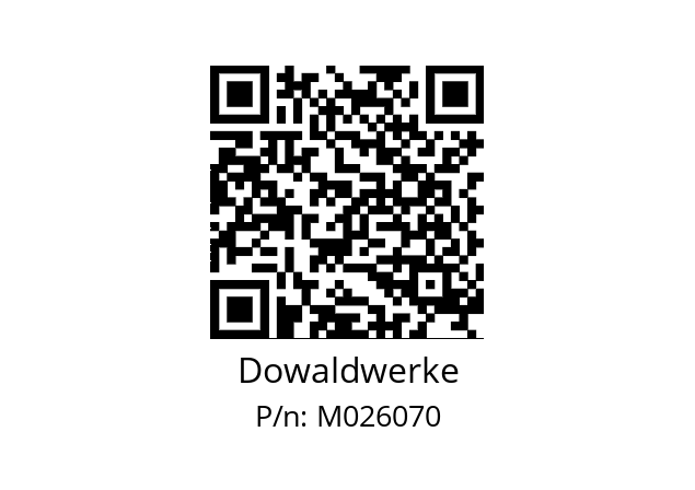   Dowaldwerke M026070