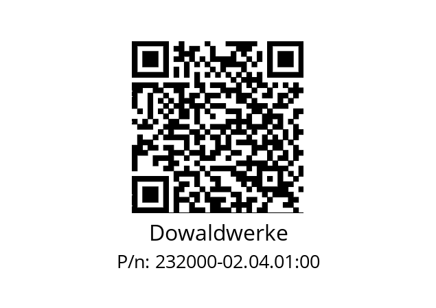   Dowaldwerke 232000-02.04.01:00