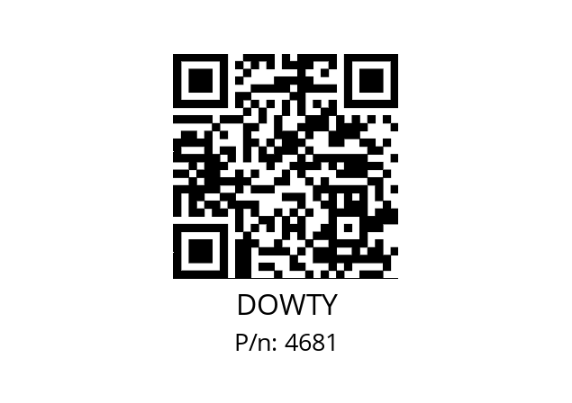   DOWTY 4681