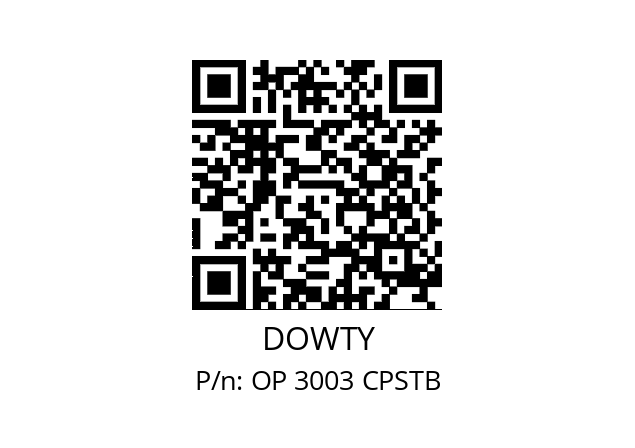   DOWTY OP 3003 CPSTB