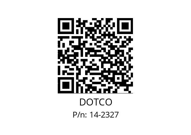   DOTCO 14-2327