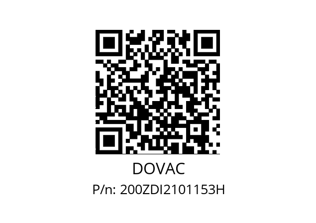   DOVAC 200ZDI2101153H