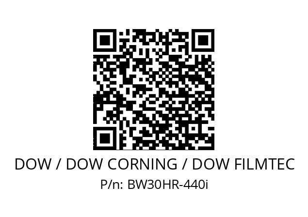   DOW / DOW CORNING / DOW FILMTEC BW30HR-440i