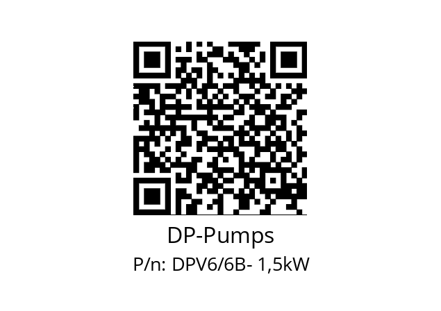   DP-Pumps DPV6/6B- 1,5kW