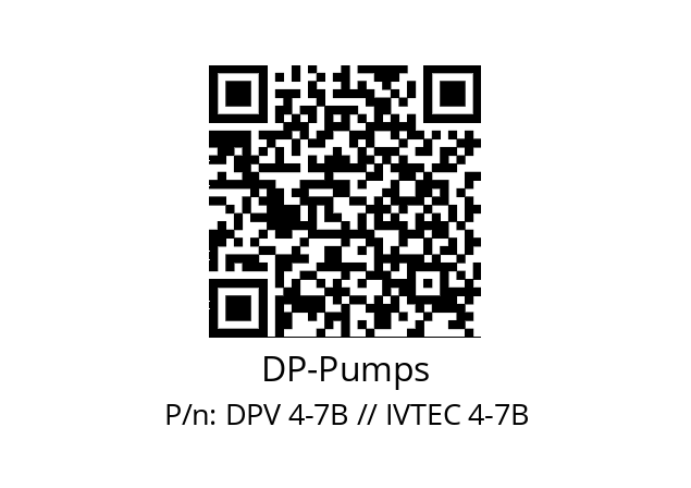   DP-Pumps DPV 4-7B // IVTEC 4-7B