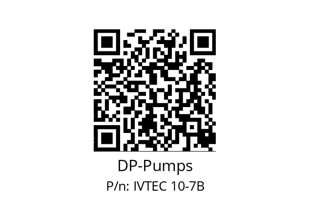   DP-Pumps IVTEC 10-7B