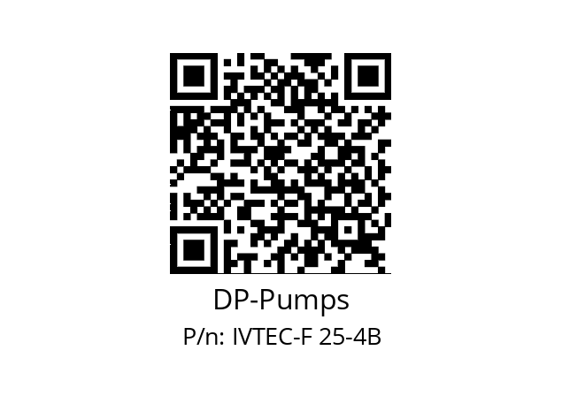   DP-Pumps IVTEC-F 25-4B