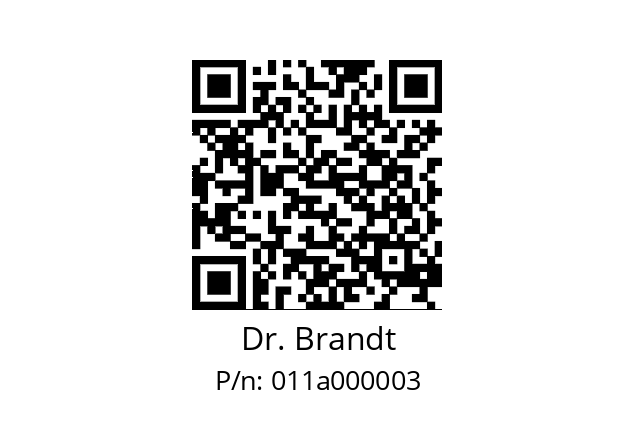   Dr. Brandt 011a000003