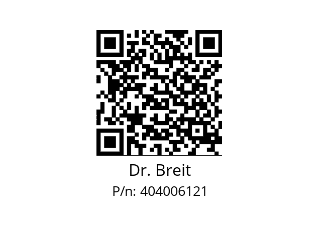   Dr. Breit 404006121