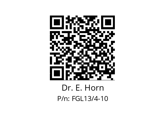   Dr. E. Horn FGL13/4-10