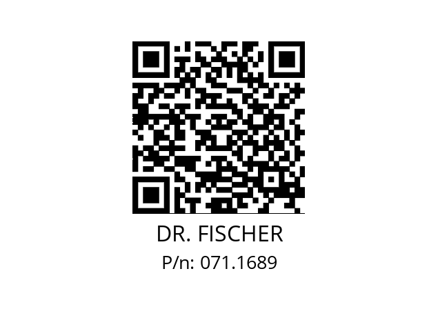   DR. FISCHER 071.1689