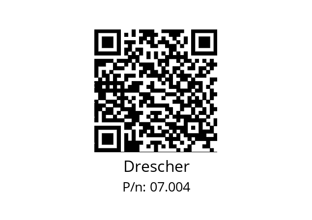   Drescher 07.004