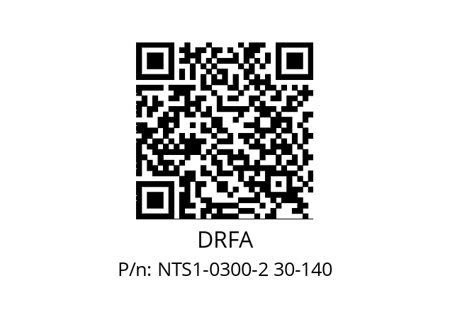   DRFA NTS1-0300-2 30-140