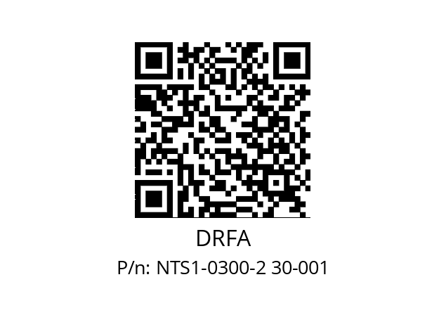   DRFA NTS1-0300-2 30-001