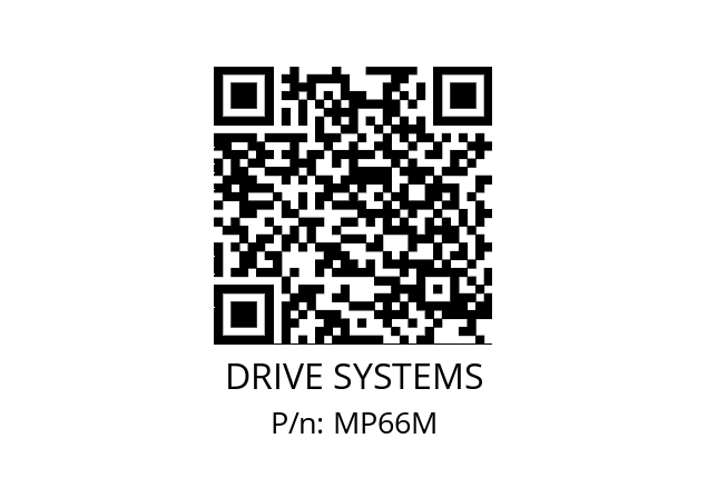   DRIVE SYSTEMS MP66M