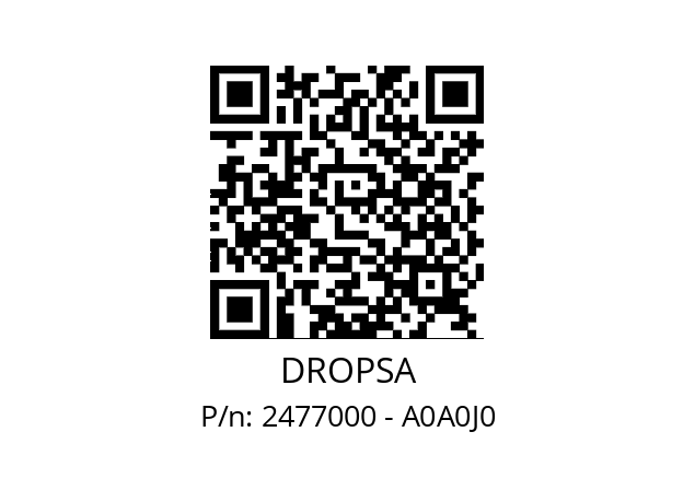   DROPSA 2477000 - A0A0J0