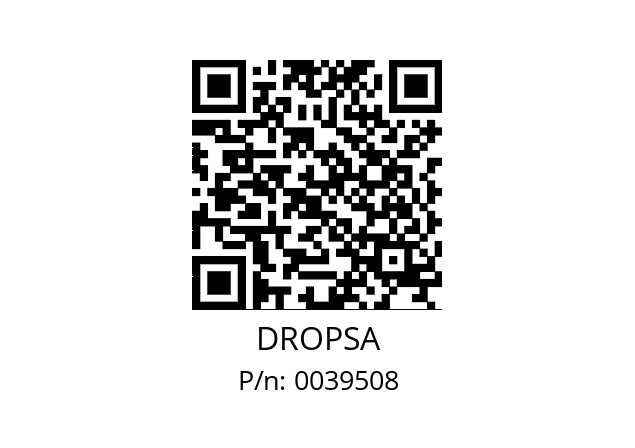   DROPSA 0039508