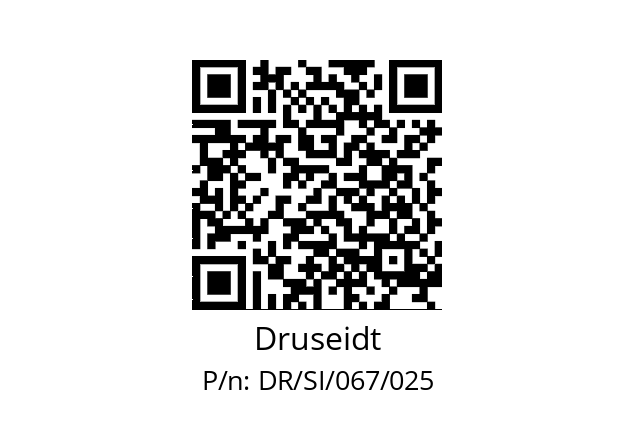   Druseidt DR/SI/067/025