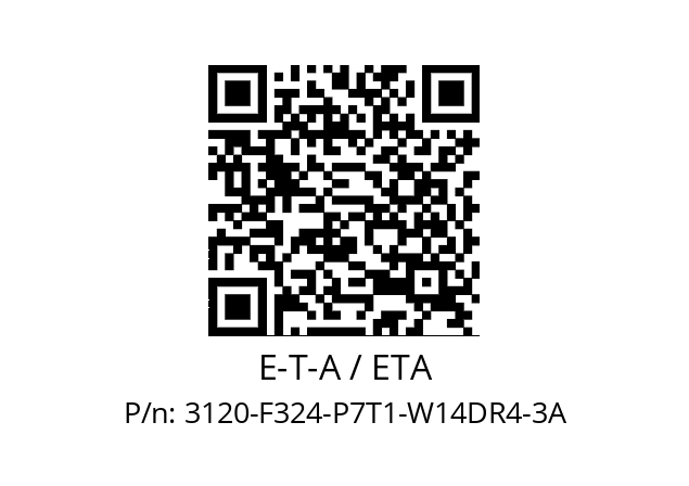   E-T-A / ETA 3120-F324-P7T1-W14DR4-3A