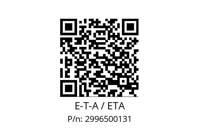   E-T-A / ETA 2996500131