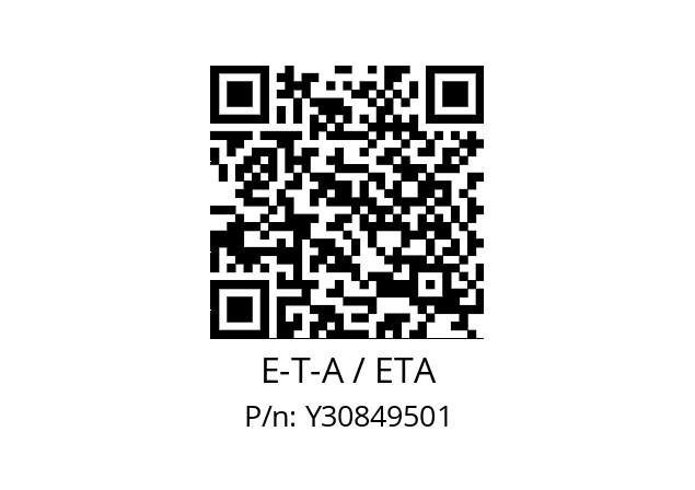   E-T-A / ETA Y30849501