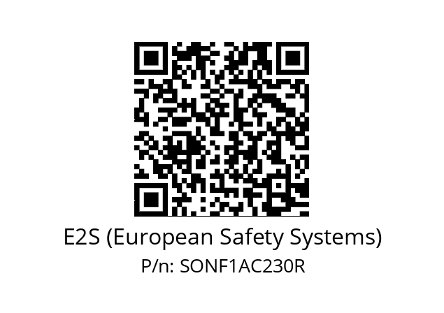   E2S (European Safety Systems) SONF1AC230R