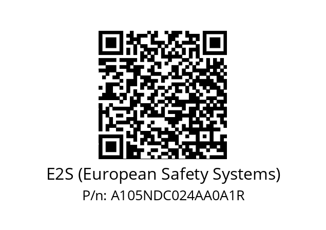   E2S (European Safety Systems) A105NDC024AA0A1R