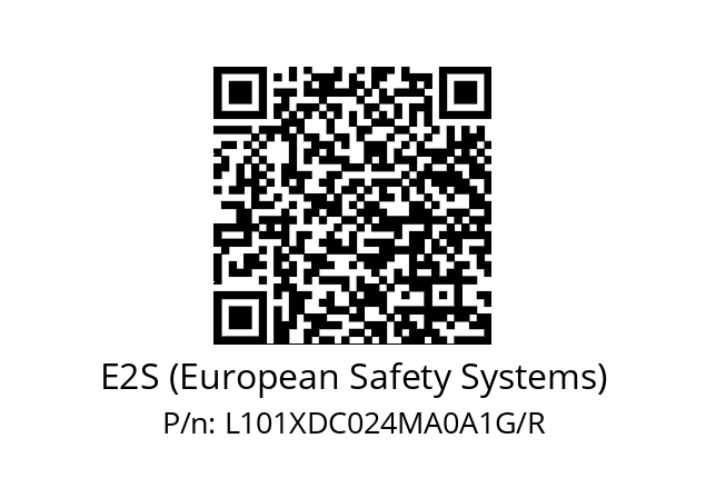   E2S (European Safety Systems) L101XDC024MA0A1G/R