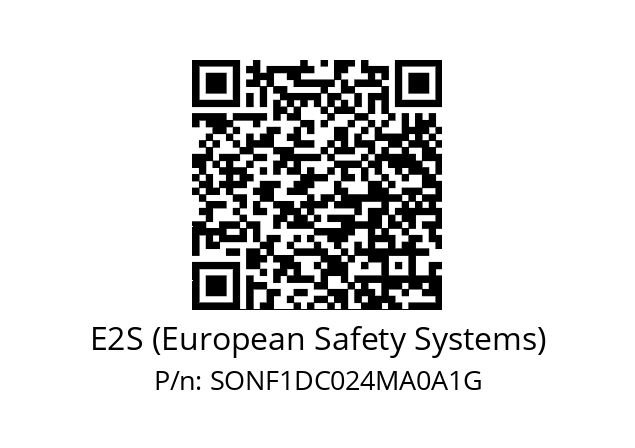   E2S (European Safety Systems) SONF1DC024MA0A1G