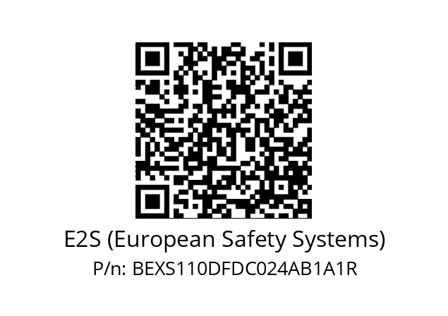   E2S (European Safety Systems) BEXS110DFDC024AB1A1R