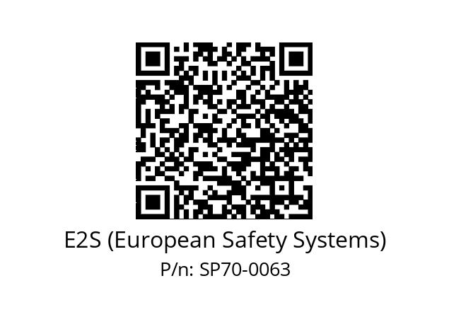   E2S (European Safety Systems) SP70-0063