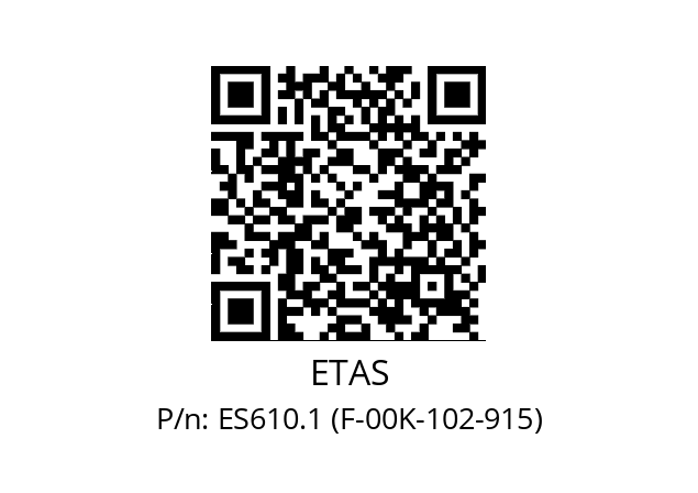   ETAS ES610.1 (F-00K-102-915)