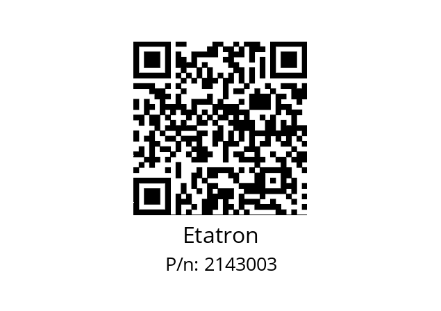   Etatron 2143003