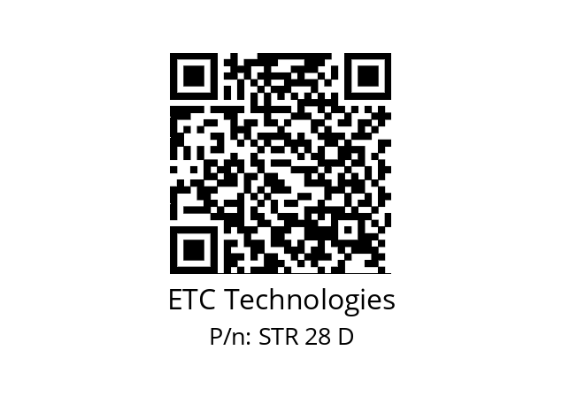   ETC Technologies STR 28 D