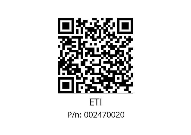   ETI 002470020