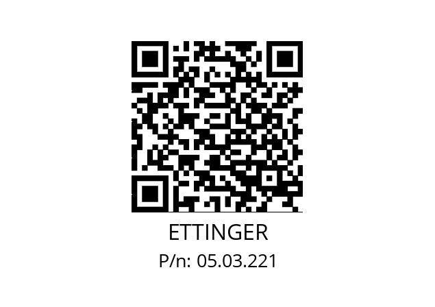   ETTINGER 05.03.221