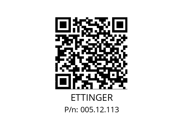   ETTINGER 005.12.113