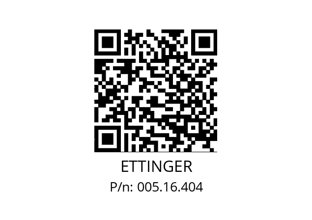   ETTINGER 005.16.404