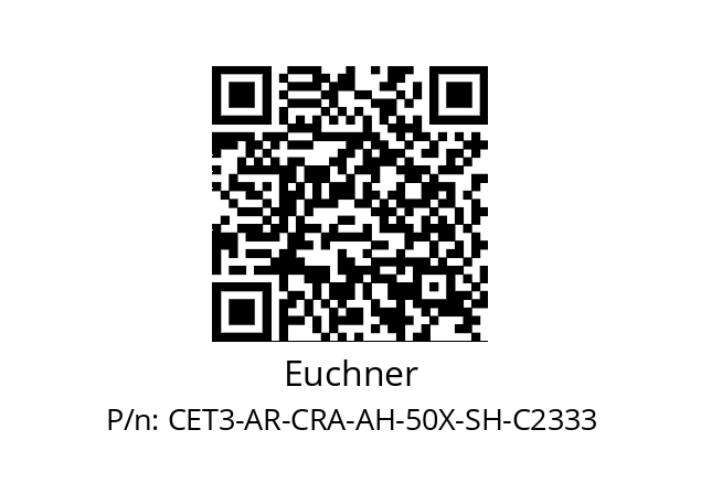   Euchner CET3-AR-CRA-AH-50X-SH-C2333