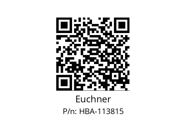   Euchner HBA-113815