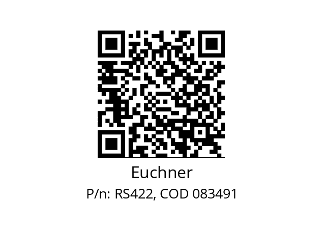   Euchner RS422, COD 083491