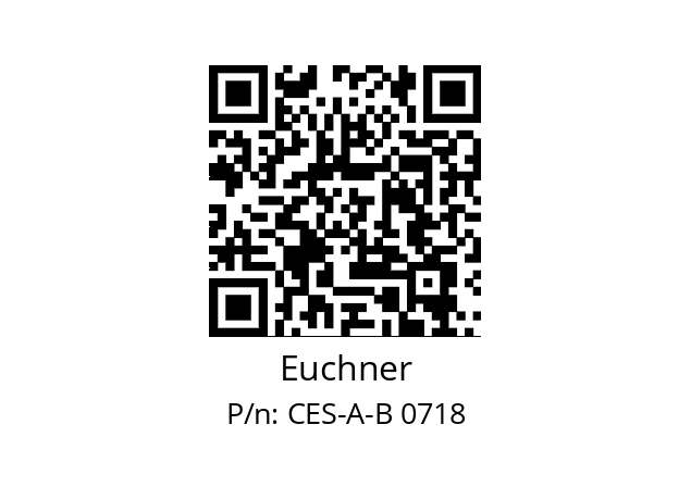   Euchner CES-A-B 0718