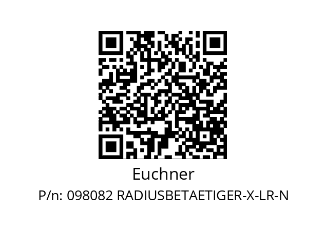   Euchner 098082 RADIUSBETAETIGER-X-LR-N