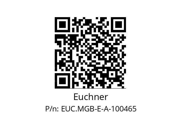   Euchner EUC.MGB-E-A-100465